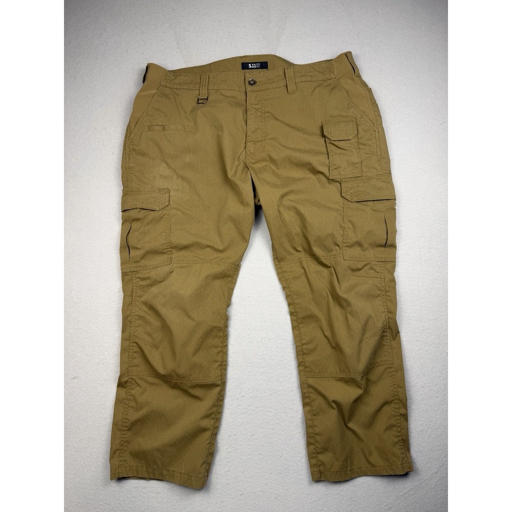 5.11 Tactical Taclite Pro Ripstop Cargo Pants Mens 42x30 Tan Outdoor